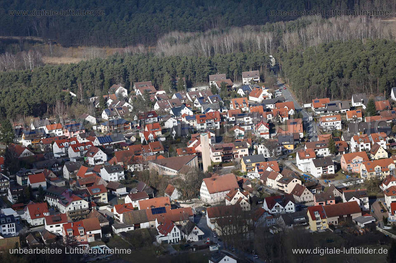 Luftaufnahme nähe Herzogenaurach in Herzogenaurach | Mittelfranken, Bayern