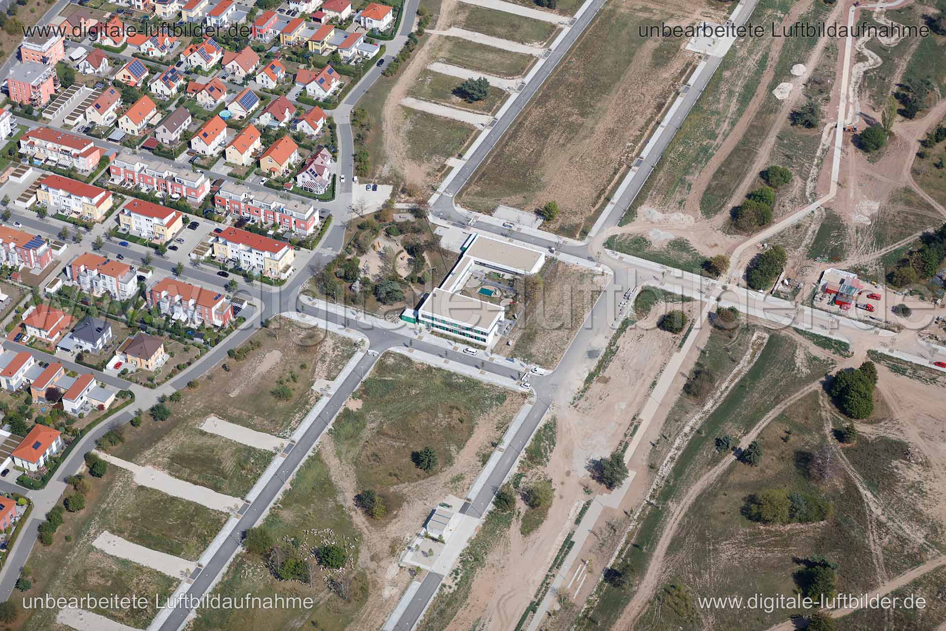 Luftaufnahme Neubau Erschließung Herzogenaurach in Herzogenaurach | Mittelfranken, Bayern