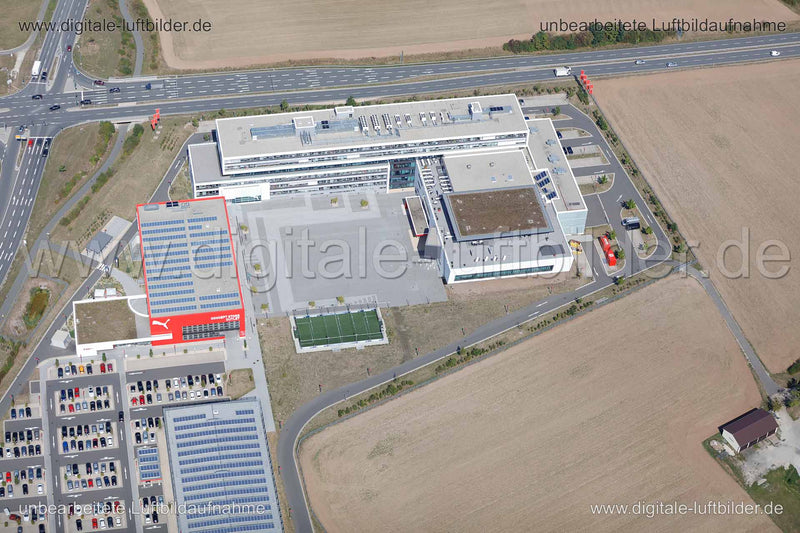 Luftaufnahme Puma Headquaters in Herzogenaurach | Mittelfranken, Bayern