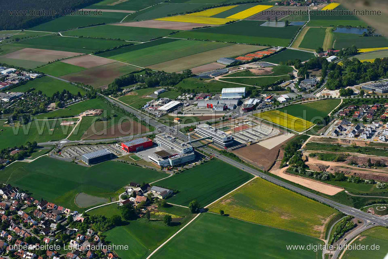 Luftaufnahme Puma Headquaters in Herzogenaurach | Mittelfranken, Bayern