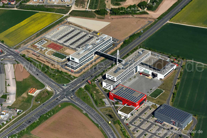 Luftaufnahme Puma Headquaters in Herzogenaurach | Mittelfranken, Bayern
