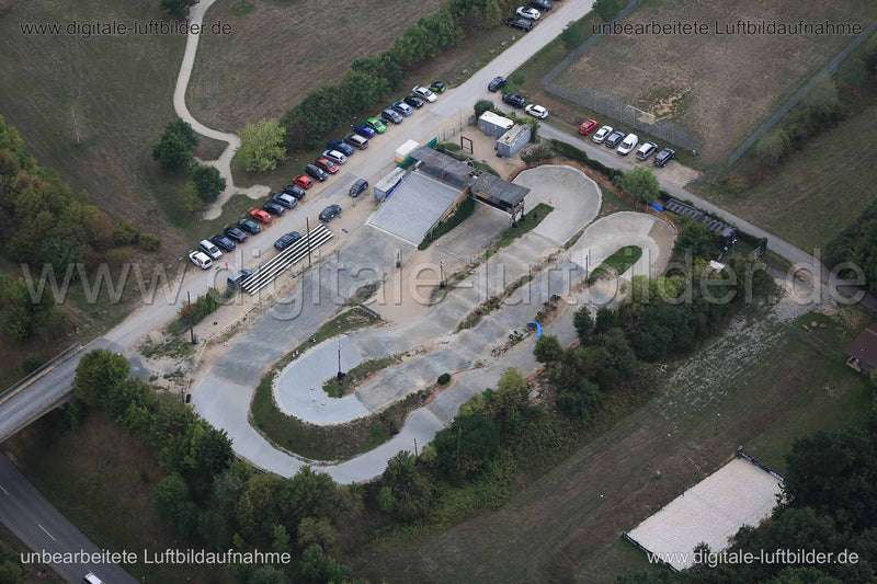 Luftaufnahme Quad-Rennbahn in Herzogenaurach | Mittelfranken, Bayern