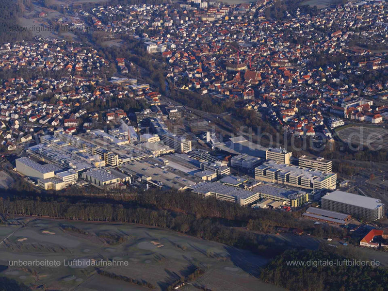 Luftaufnahme Schaeffler AG - Stammwerk in Herzogenaurach | Mittelfranken, Bayern