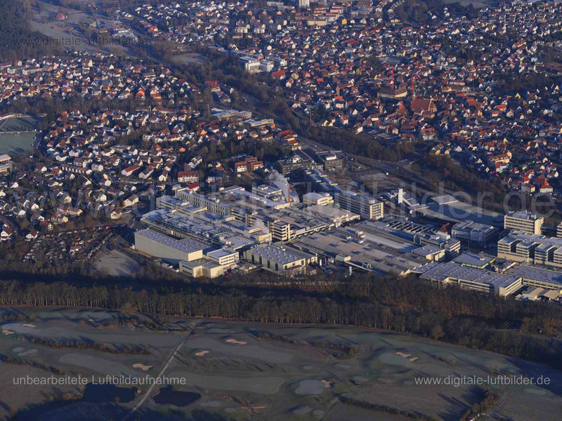 Luftaufnahme Schaeffler AG - Stammwerk in Herzogenaurach | Mittelfranken, Bayern