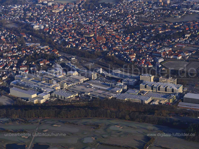Luftaufnahme Schaeffler AG - Stammwerk in Herzogenaurach | Mittelfranken, Bayern