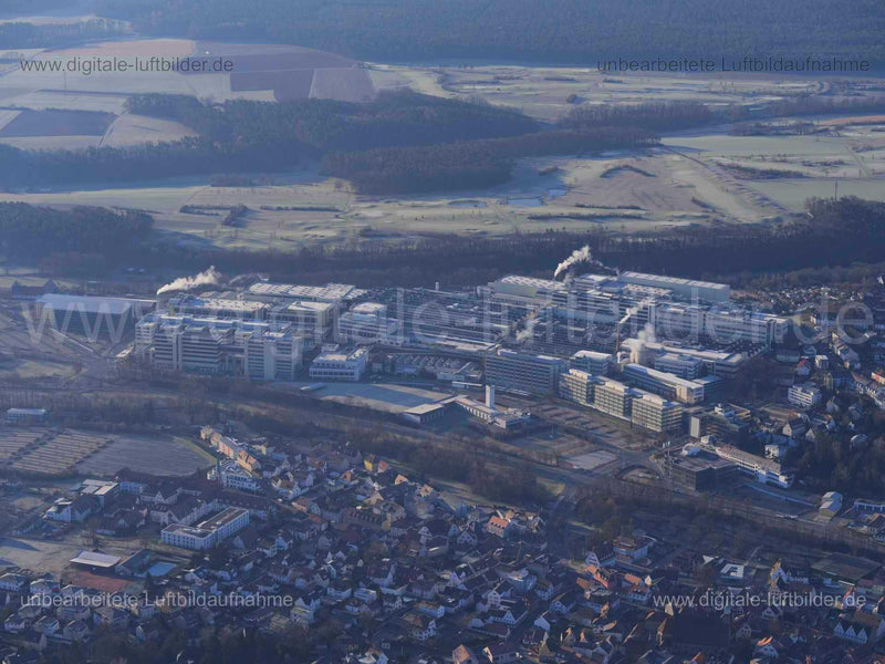 Luftaufnahme Schaeffler AG - Stammwerk in Herzogenaurach | Mittelfranken, Bayern