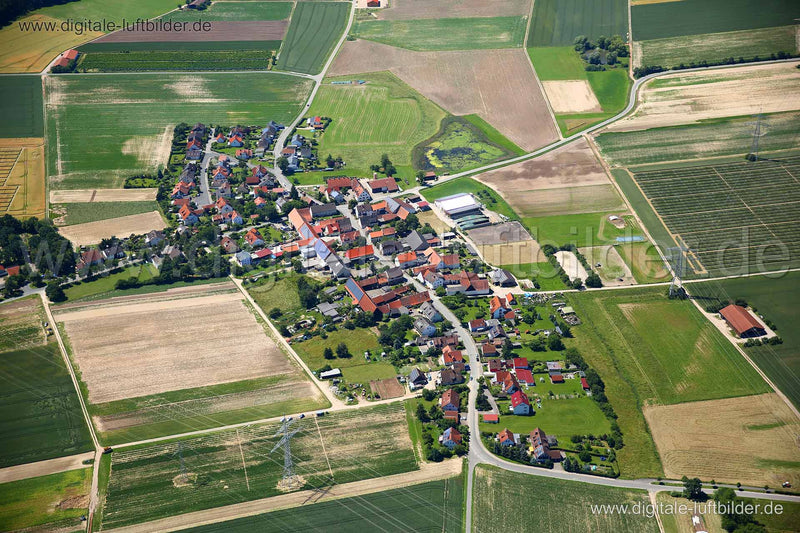 Luftaufnahme Steudach in Herzogenaurach | Mittelfranken, Bayern