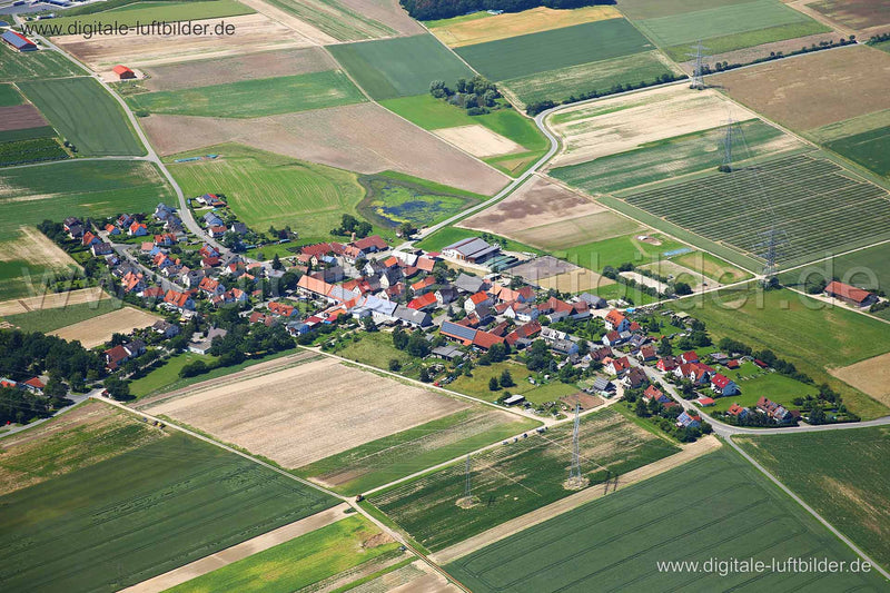 Luftaufnahme Steudach in Herzogenaurach | Mittelfranken, Bayern