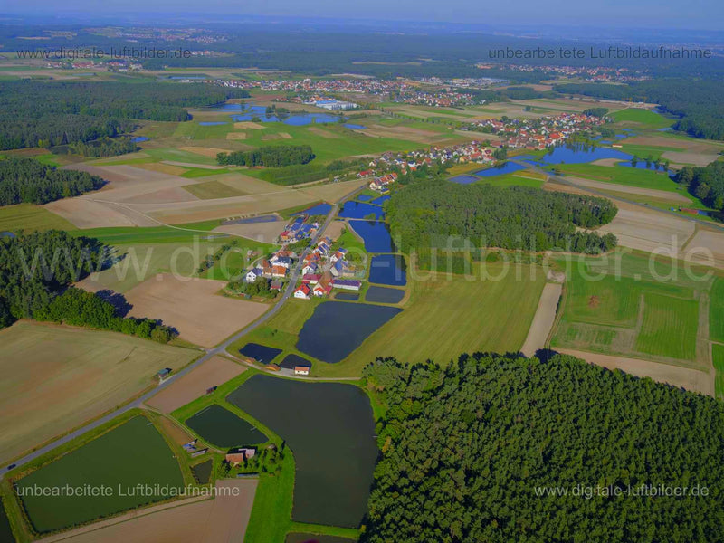 Luftaufnahme Mittelmembach in Heßdorf | Mittelfranken, Bayern