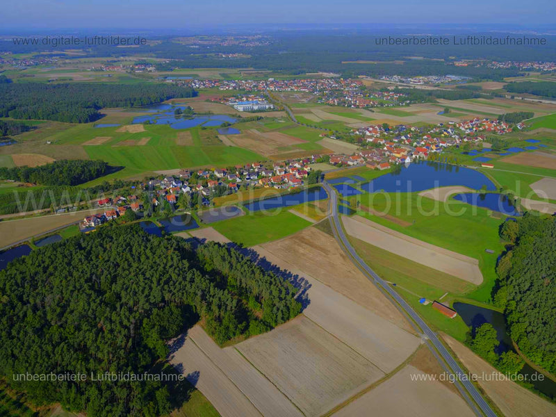 Luftaufnahme Untermembach in Heßdorf | Mittelfranken, Bayern