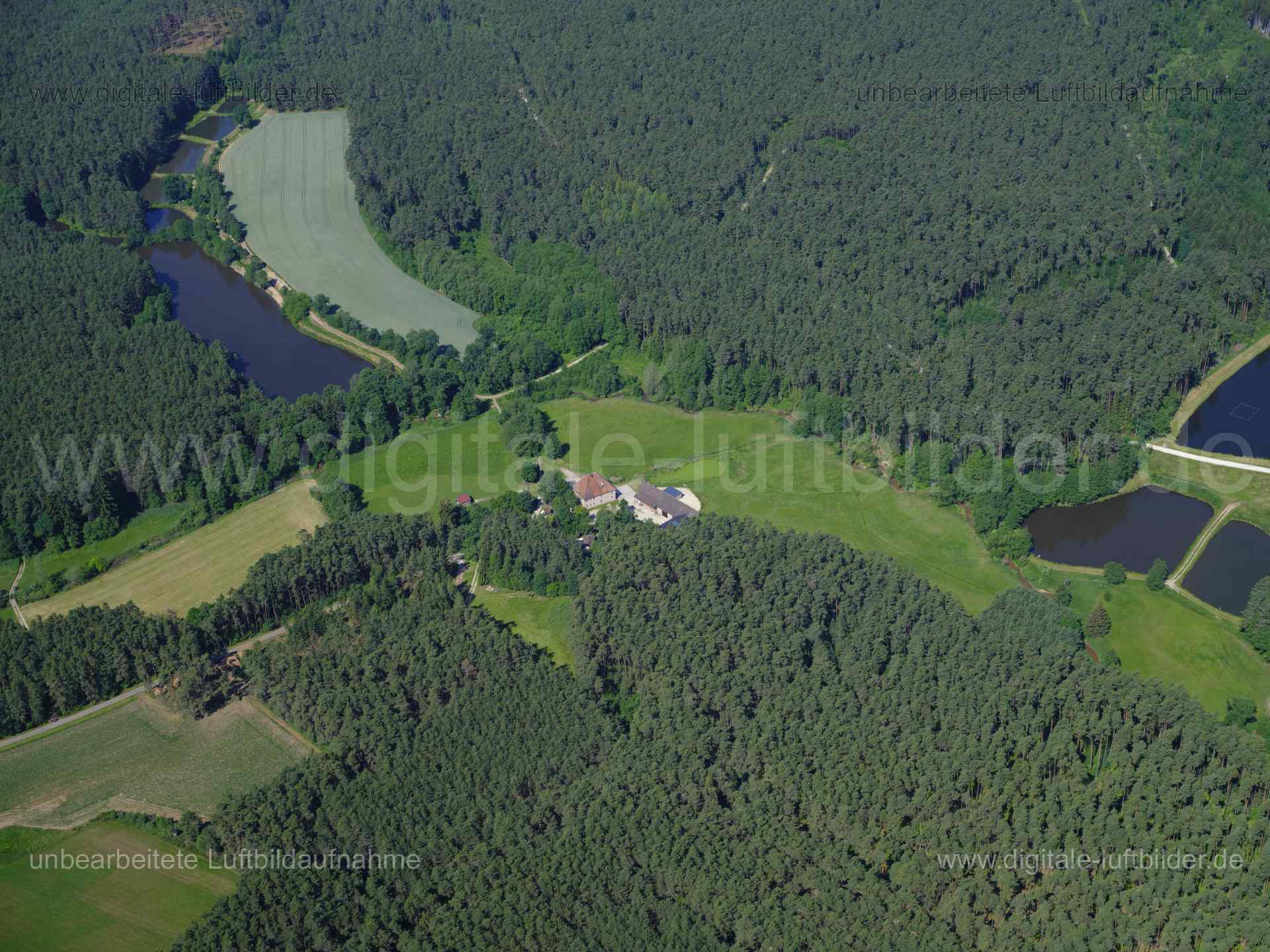 Luftaufnahme Fuchsmühle in Hilpoltstein | Mittelfranken, Bayern
