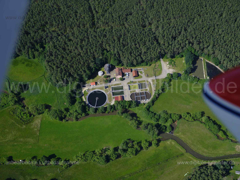 Luftaufnahme Kläranlage Hilpoltstein in Hilpoltstein | Mittelfranken, Bayern