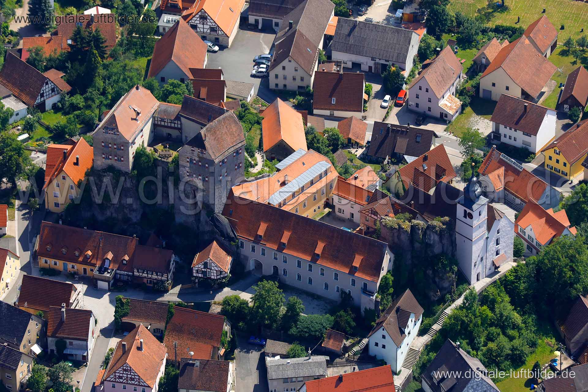 Luftaufnahme Hiltpoltstein in Hiltpoltstein | Oberfranken, Bayern