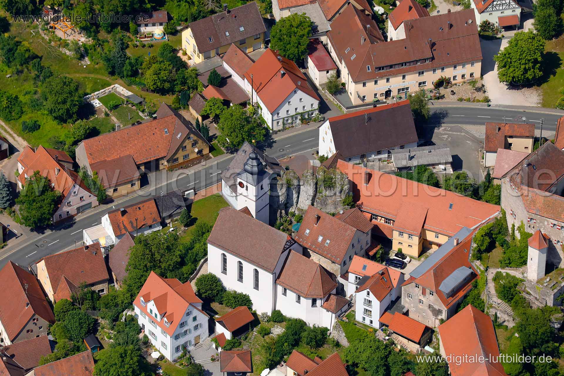 Luftaufnahme Hiltpoltstein in Hiltpoltstein | Oberfranken, Bayern