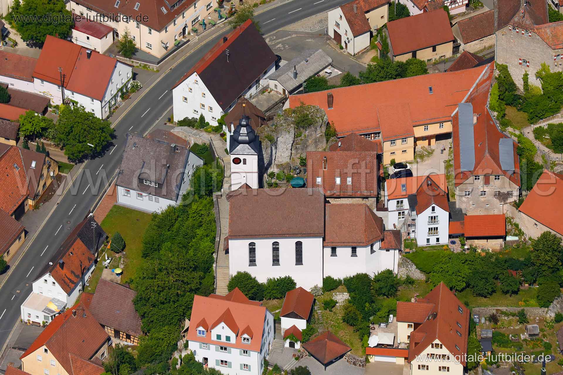 Luftaufnahme Hiltpoltstein in Hiltpoltstein | Oberfranken, Bayern
