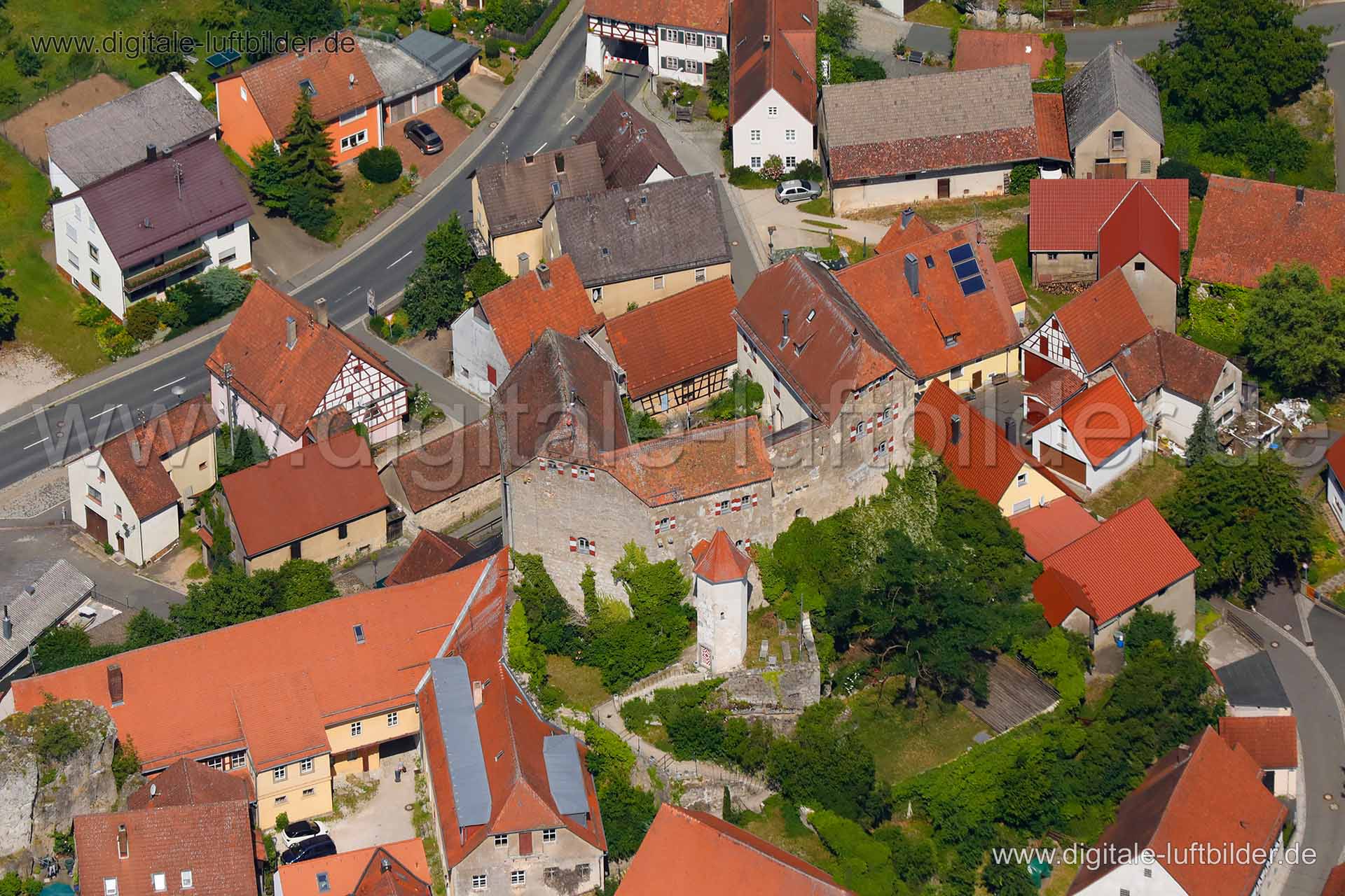 Luftaufnahme Hiltpoltstein in Hiltpoltstein | Oberfranken, Bayern
