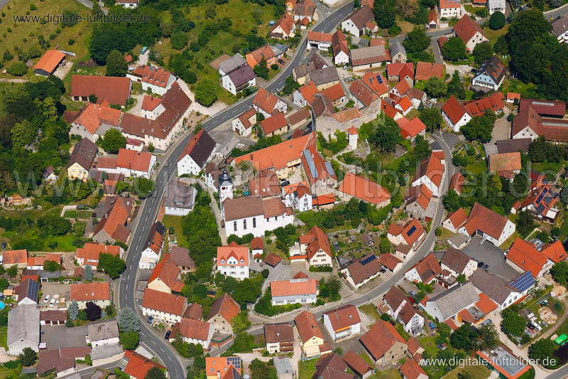 Luftaufnahme Hiltpoltstein in Hiltpoltstein | Oberfranken, Bayern