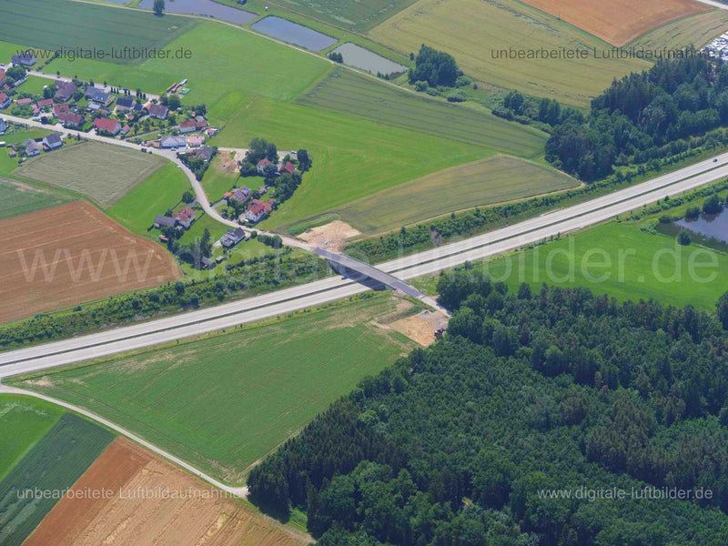 Luftaufnahme Brücke bei Högling in Högling | Oberpfalz, Bayern