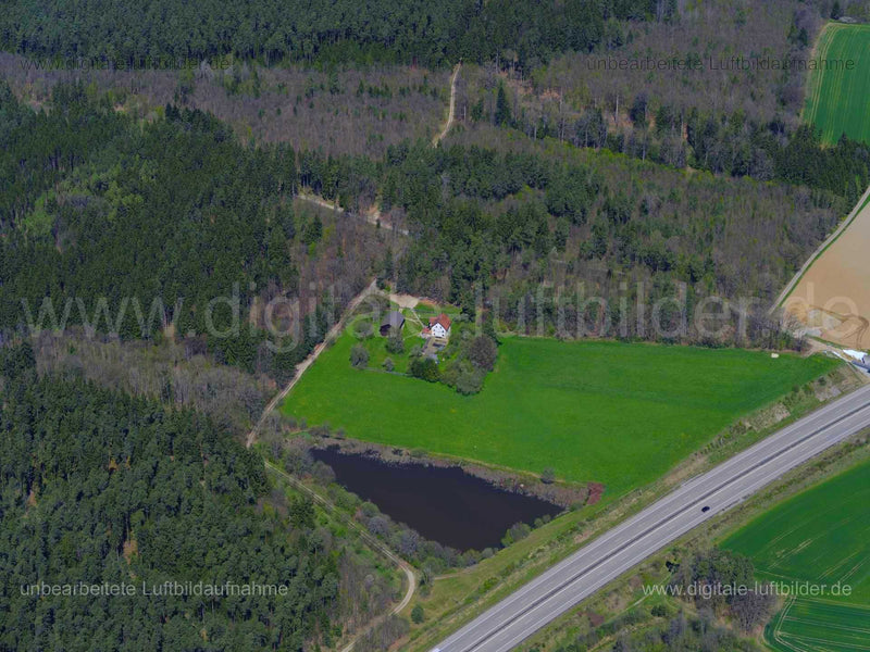 Luftaufnahme Hüttenhof bei Högling in Högling | Oberpfalz, Bayern