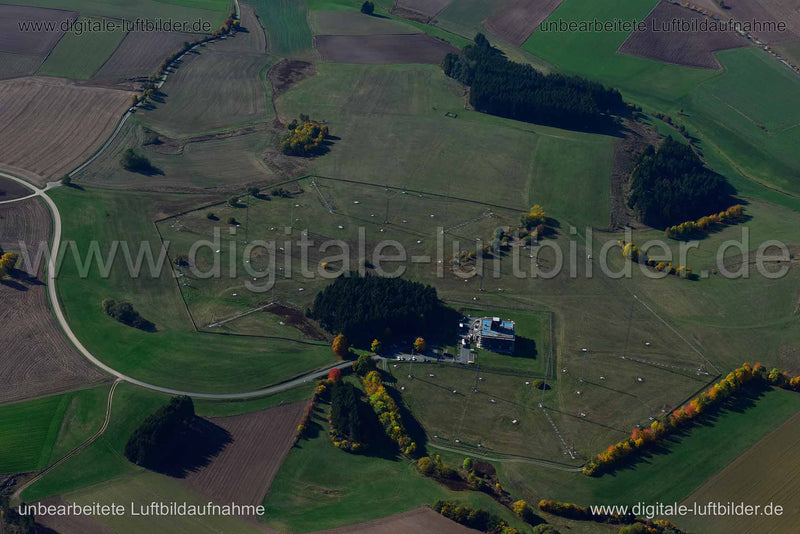 Luftaufnahme Funkanlage in Hof | Oberfranken, Bayern