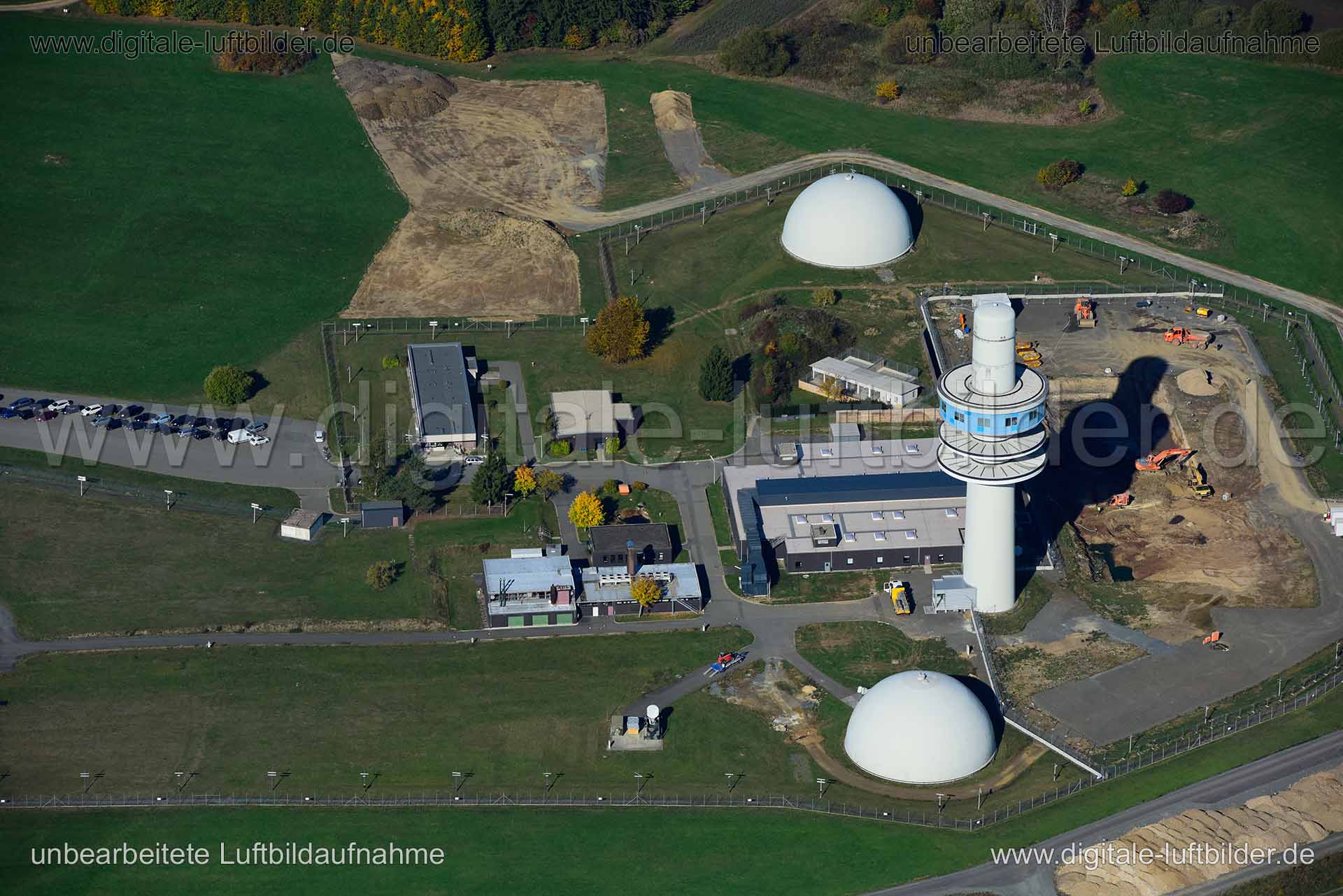 Luftaufnahme Funkanlage in Hof | Oberfranken, Bayern