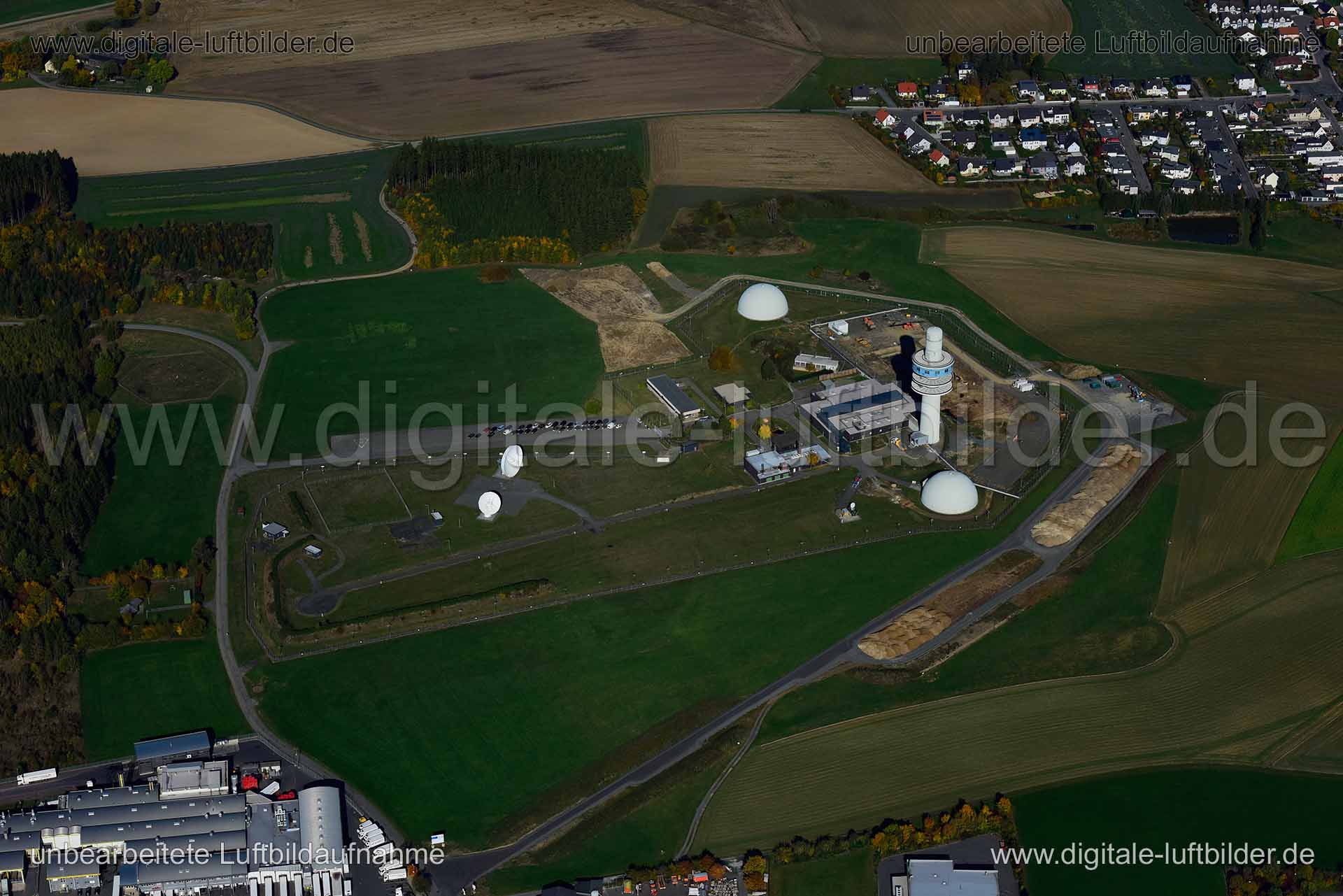 Luftaufnahme Funkanlage in Hof | Oberfranken, Bayern