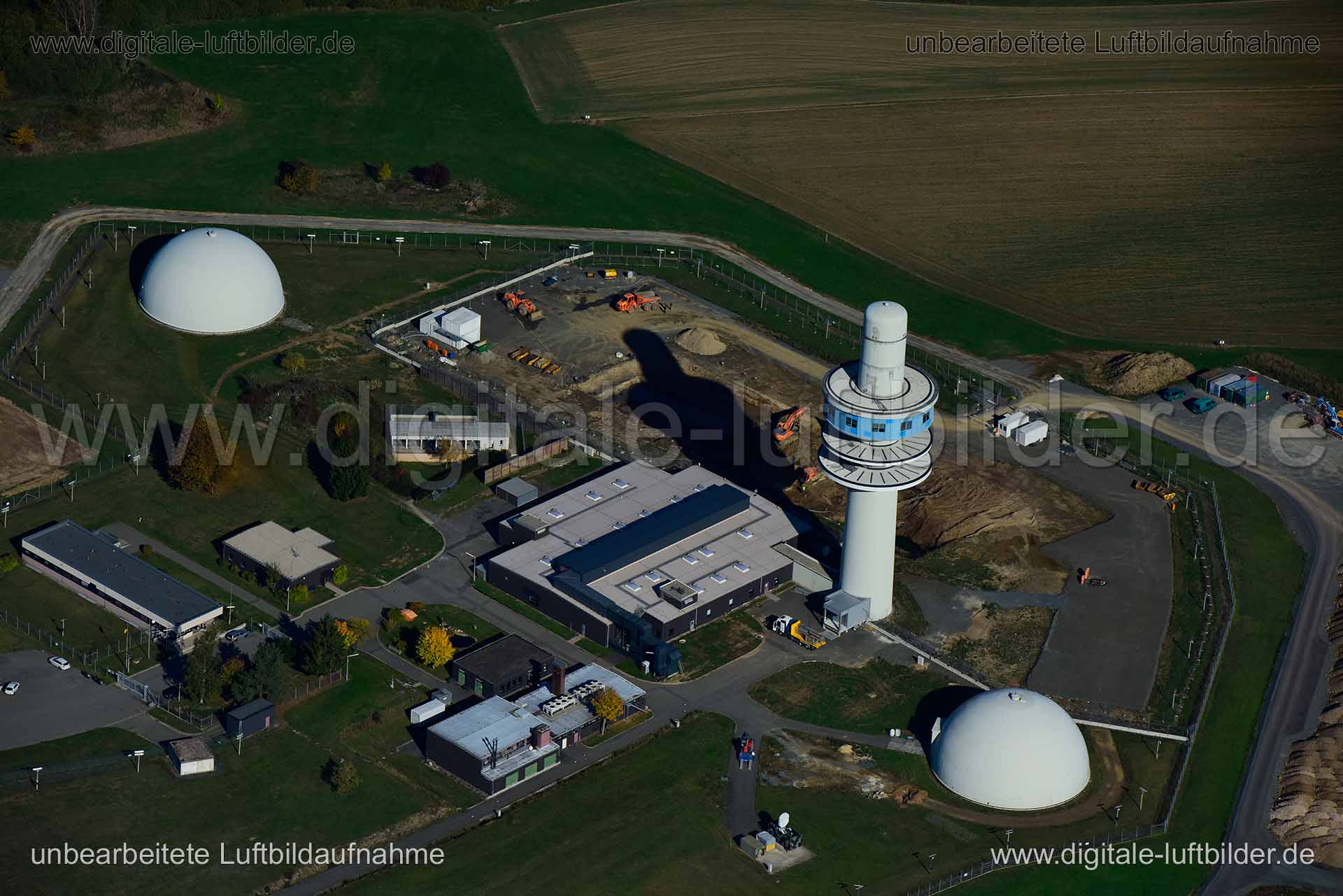 Luftaufnahme Funkanlage in Hof | Oberfranken, Bayern
