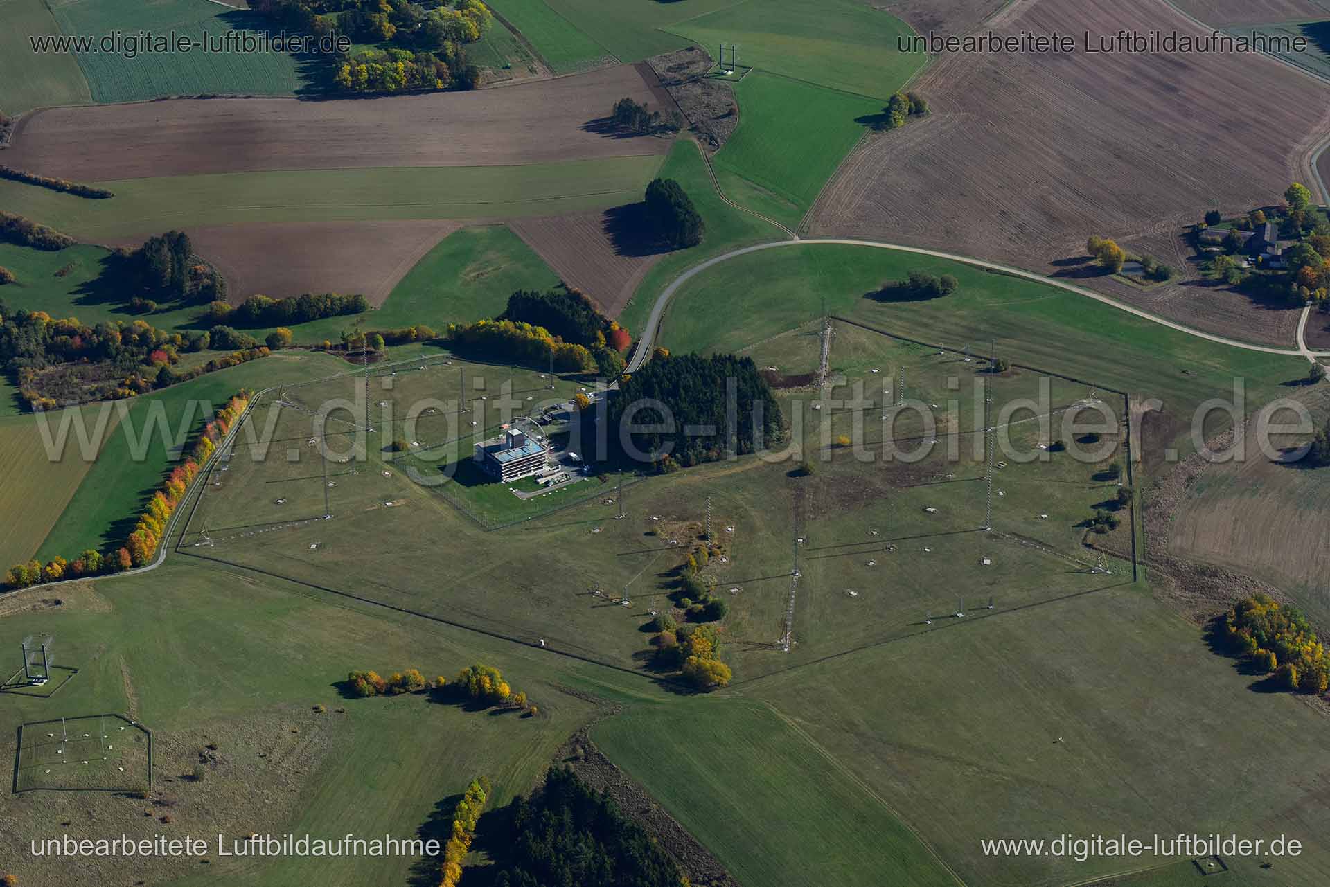 Luftaufnahme Funkanlage in Hof | Oberfranken, Bayern