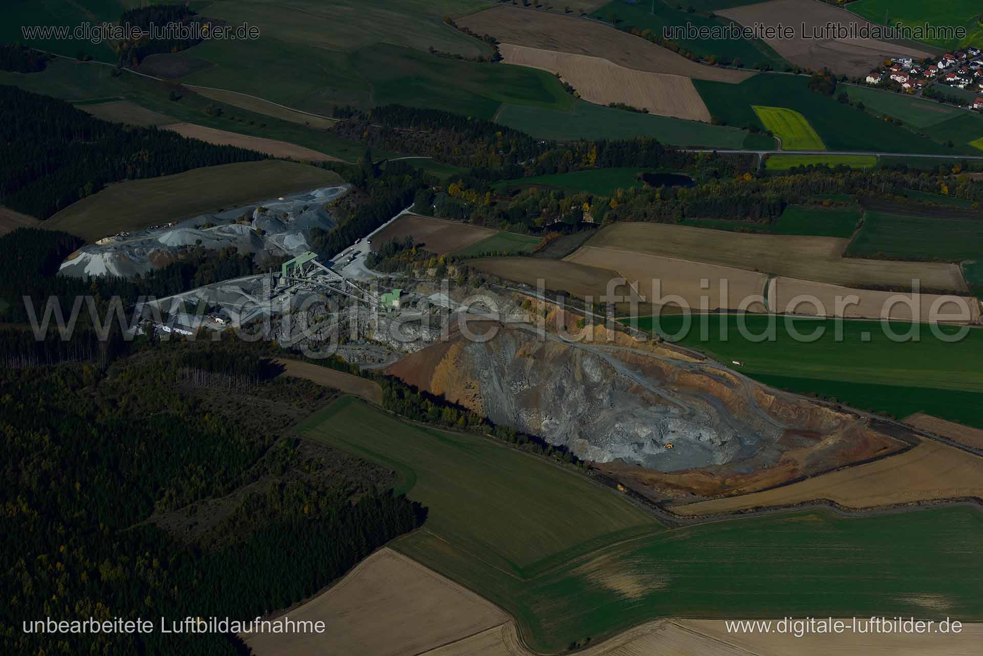 Luftaufnahme Hartsteinwerke Hof in Hof | Oberfranken, Bayern