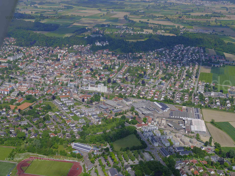 Luftaufnahme Illertissen in Illertissen | Schwaben, Bayern