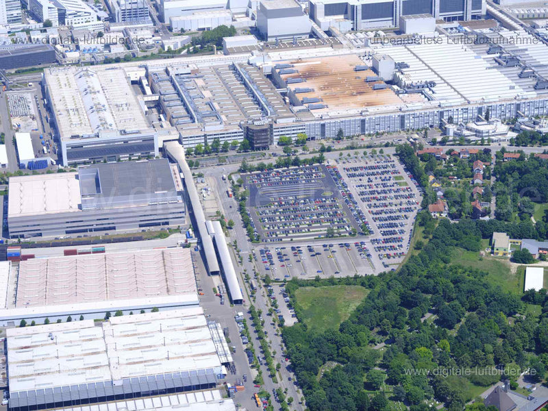 Luftaufnahme Audi in Ingolstadt | Oberbayern, Bayern