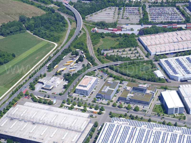 Luftaufnahme Audi in Ingolstadt | Oberbayern, Bayern