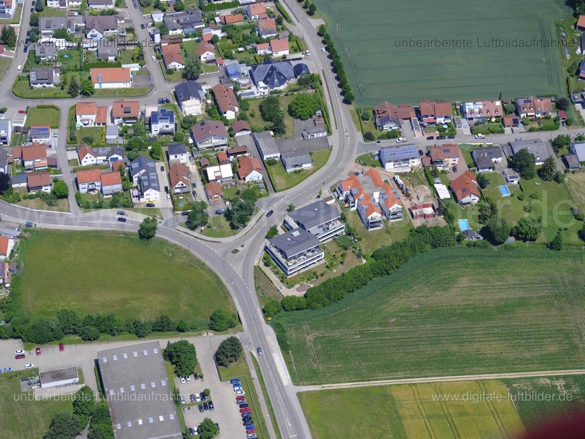 Luftaufnahme Gaimersheim in Ingolstadt | Oberbayern, Bayern