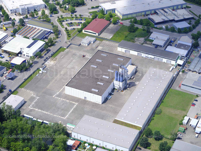 Luftaufnahme Gewerbegebiet Ingolstadt in Ingolstadt | Oberbayern, Bayern