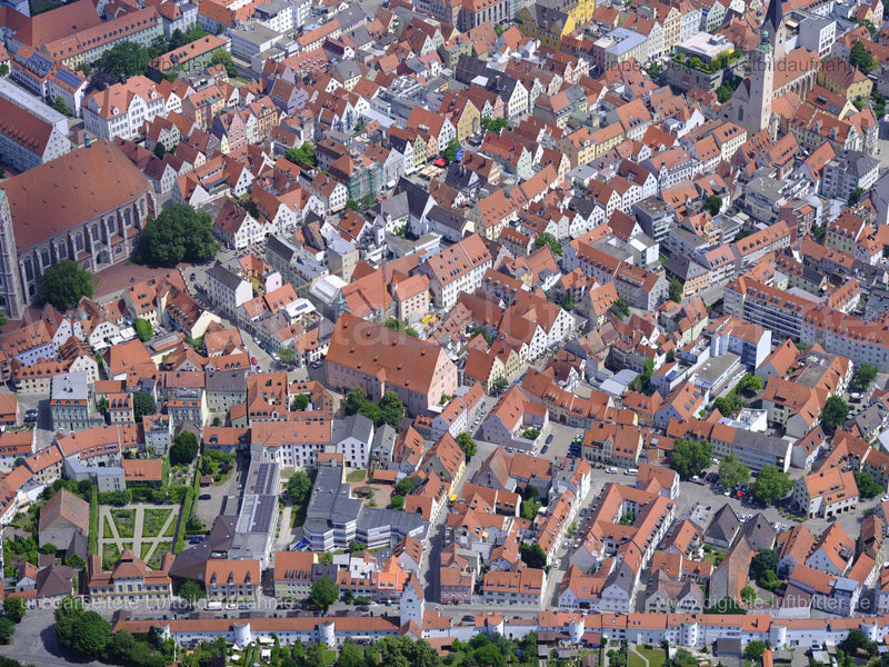 Luftaufnahme Ingolstadt in Ingolstadt | Oberbayern, Bayern