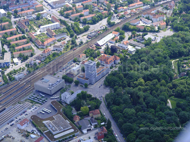 Luftaufnahme Ingolstadt Nord in Ingolstadt | Oberbayern, Bayern