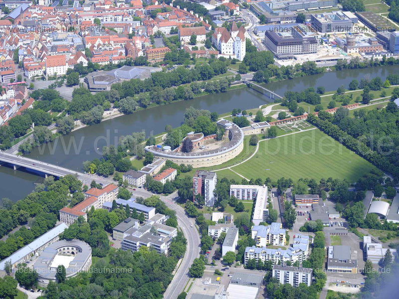 Luftaufnahme Reduit Tilly in Ingolstadt | Oberbayern, Bayern
