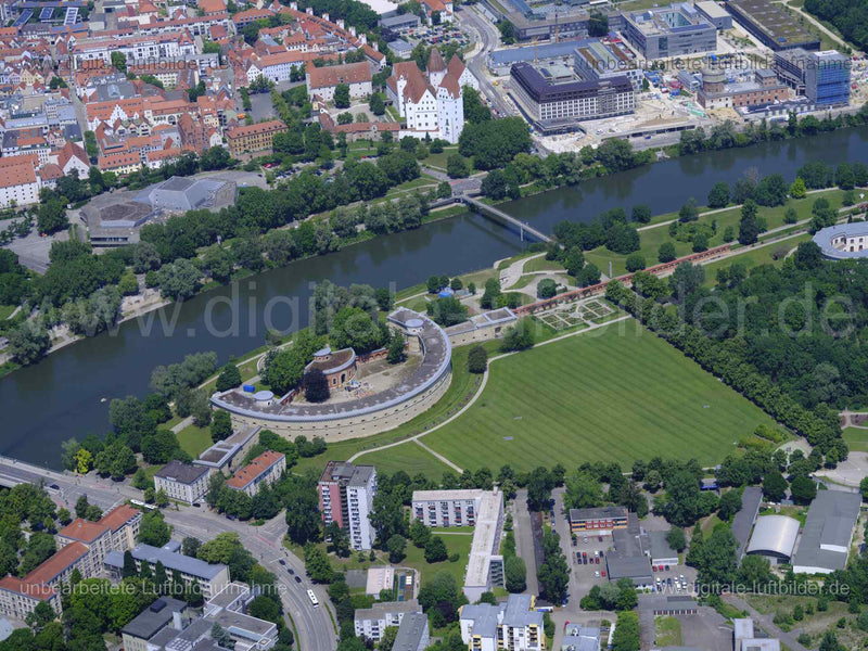 Luftaufnahme Reduit Tilly in Ingolstadt | Oberbayern, Bayern
