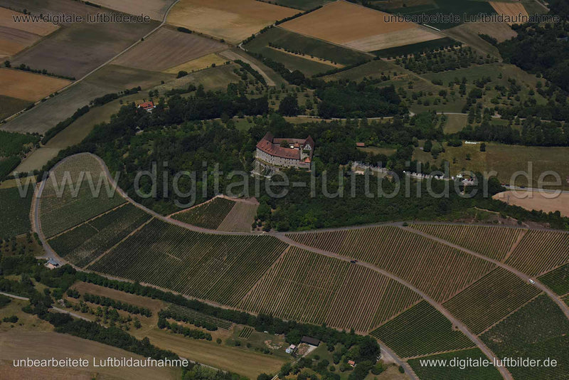 Luftaufnahme Burg Hoheneck in Ipsheim | Mittelfranken, Bayern