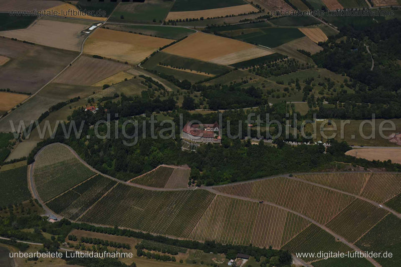 Luftaufnahme Burg Hoheneck in Ipsheim | Mittelfranken, Bayern