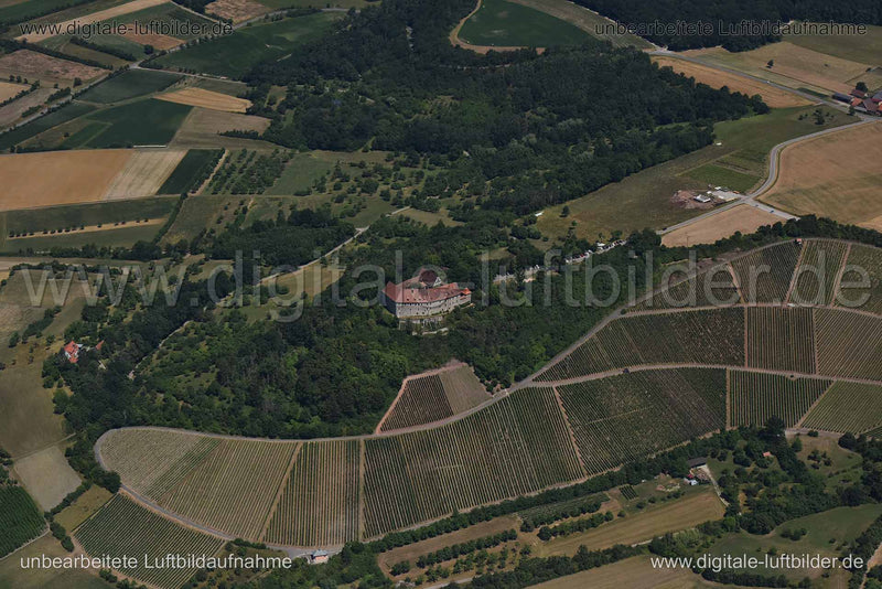 Luftaufnahme Burg Hoheneck in Ipsheim | Mittelfranken, Bayern