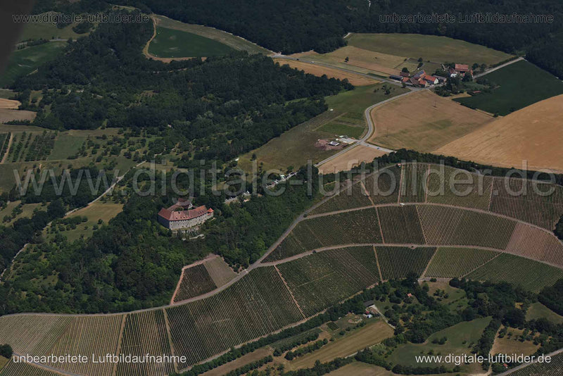 Luftaufnahme Burg Hoheneck in Ipsheim | Mittelfranken, Bayern