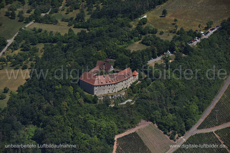 Luftaufnahme Burg Hoheneck in Ipsheim | Mittelfranken, Bayern
