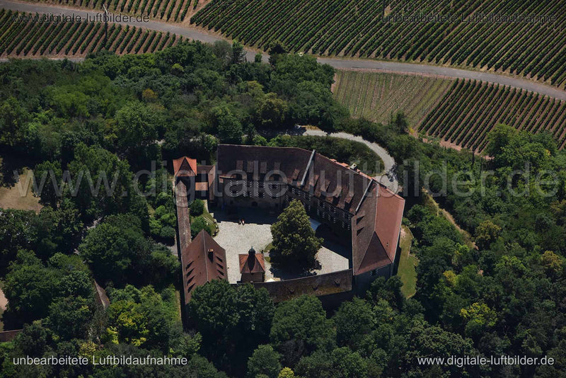 Luftaufnahme Burg Hoheneck in Ipsheim | Mittelfranken, Bayern