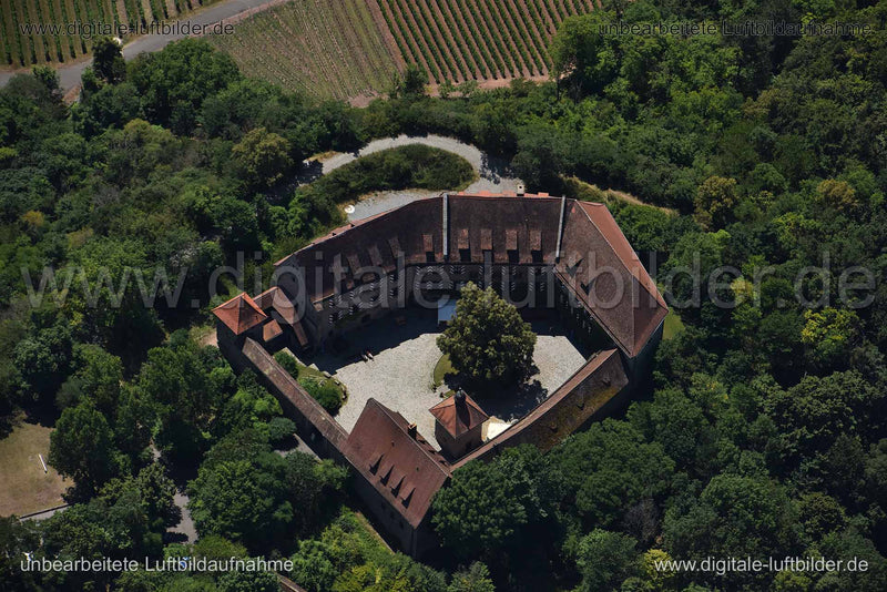 Luftaufnahme Burg Hoheneck in Ipsheim | Mittelfranken, Bayern