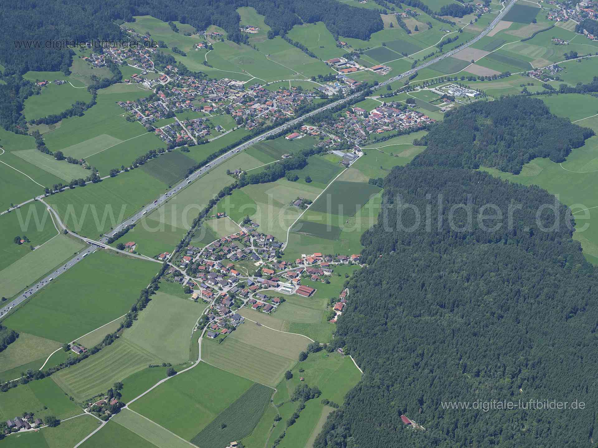 Luftaufnahme Jechling in Jechling | Oberbayern, Bayern