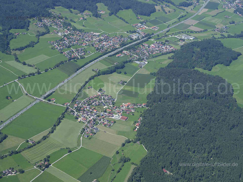 Luftaufnahme Jechling in Jechling | Oberbayern, Bayern