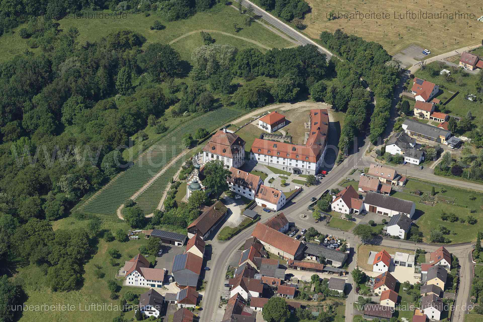 Luftaufnahme Leitheim in Kaisheim | Schwaben, Bayern