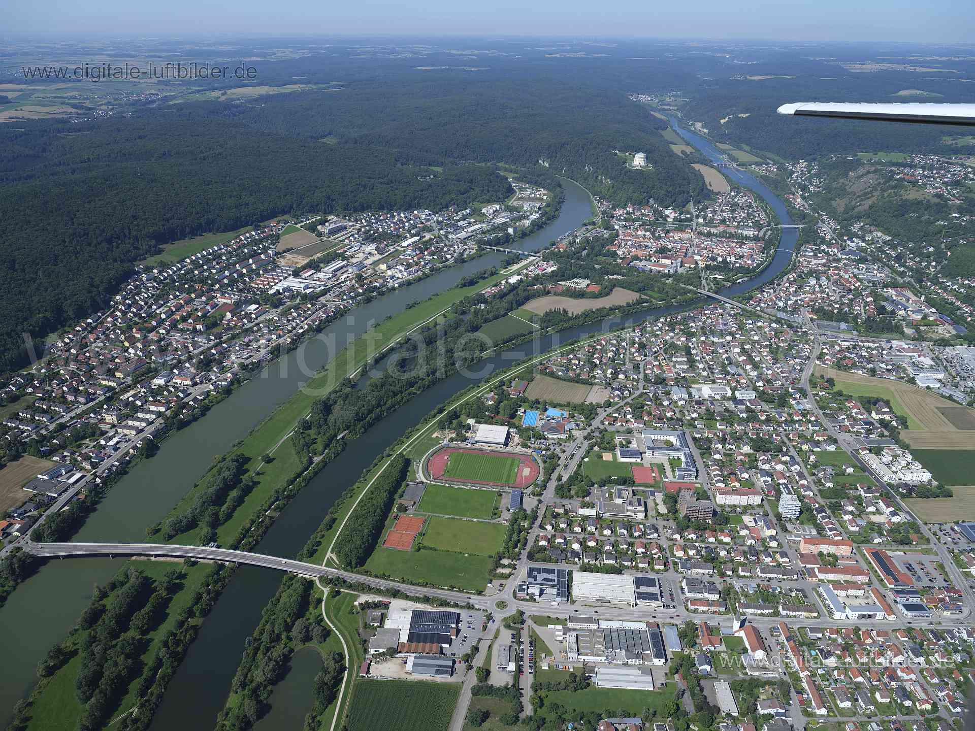Luftaufnahme Kelheim in Kelheim | Niederbayern, Bayern