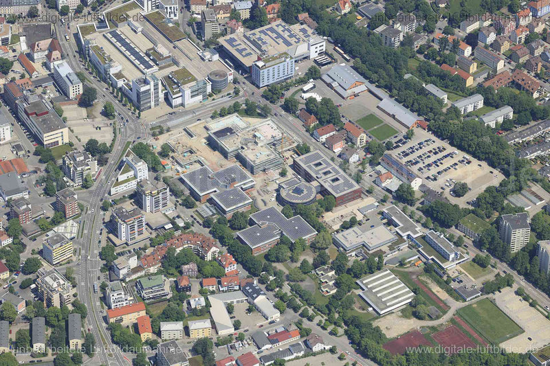 Luftaufnahme Berufschule Kempten in Kempten | Schwaben, Bayern